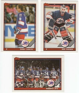 1991-92 Topps Hockey Winnipeg Jets Complete Team Set - 21 cards - Picture 1 of 1