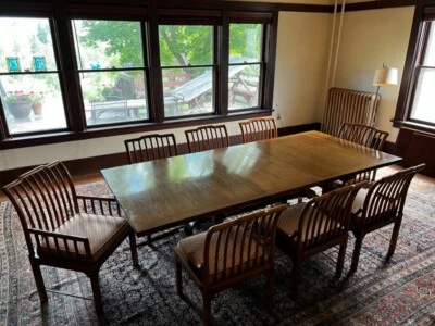 Mesa de comedor y 8 sillas Henredon Foto 1 de 4