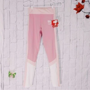 Zara Girls Snoopy Peanuts Graphic Leggings - Picture 1 of 4