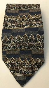 Robert Stock Mens Tie. Multicolor. 100% Silk. - Picture 1 of 4