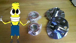 Front Wheel Hub And Bearing Kit Assembly for Saturn L300 LW300 2001-05 PAIR TWO - Bild 1 von 1