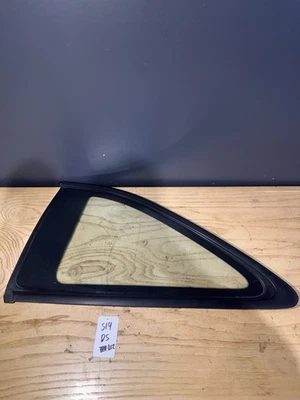 95-98 NIssan 240sx S14 OEM Left Drivers Side Quarter Glass With GOOD RUBBER - Image 1 of 4