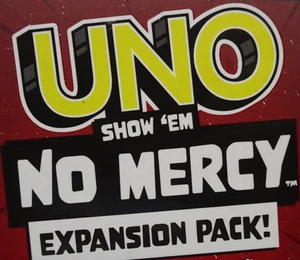 UNO Show'Em No Mercy EXPANSION PACK 🎭 NIB w/Dented 📦 &/or Imperfections on 📦 - Picture 1 of 24