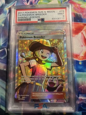 Pokemon Breeder (Full Art) 73/73 Shining Legends Holo - Image 1 of 2