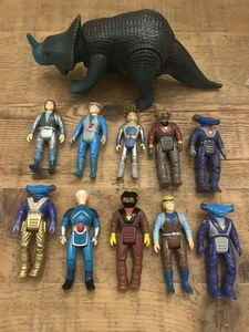 Vintage TYCO Dino Riders Action Figure Dinosaur 11 Piece Lot 1987 - Picture 1 of 13