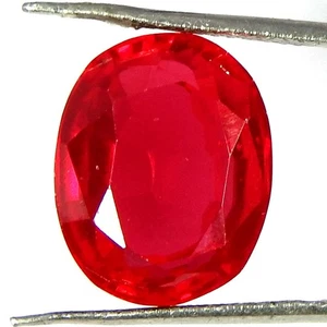 11.70CtsNatural Imitation Ruby Oval Cut 14x11x6 Cabochon Loose Gemstones - Picture 1 of 3