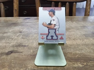 2003 Upper Deck Authentic Stars Randy Johnson Jesey Swatch Arizona Diamondbacks - Picture 1 of 5