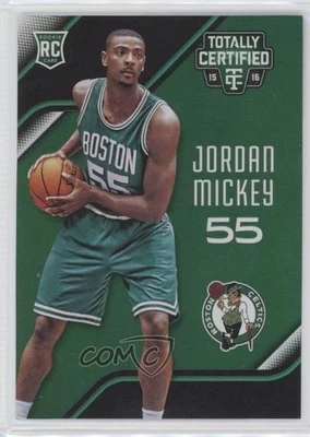 2015-16 帕尼尼完全认证新秀镜绿色/5 乔丹米奇新秀 RC — 第 1/2 张图片