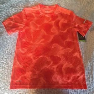 Jungen sportliches Tank T-Shirt Größe Large 10/12 orange neu mit Etikett. M - Bild 1 von 7