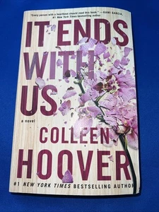 It Ends with Us: A Novel - Paperback By Hoover, Colleen - GOOD - Picture 1 of 2