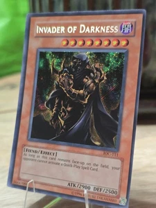 Secret Rare☄️ YuGiOh INVADER OF DARKNESS *IOC-111 *  nm/vlp? - Picture 1 of 3