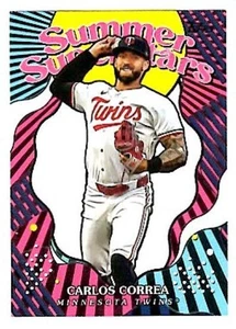 CARLOS CORREA Twins ~ 2025 Topps Summer Superstar ~ FREE SHIPPING - Picture 1 of 1