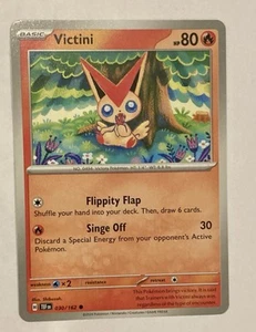 Victini 030/162 Sv05: Temporal Forces Pokémon Card - Picture 1 of 2