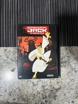 Samurai Jack The Premiere Movie DVD 2001 Cartoon Network Animated Movie Snapcase - Image 1 of 4
