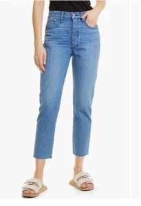 Rag & Bone Nina High Rise Ankle Cigarette Denim Blue Jeans Damen Gr. 28 Straight - Bild 1 von 19