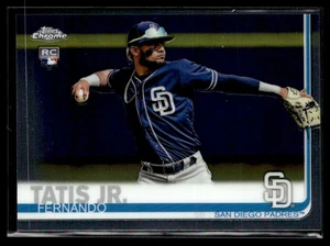 2019 Topps Chrome Fernando Tatis Jr. Rookie San Diego Padres #203 - Picture 1 of 2
