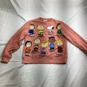 Lacoste X Peanuts Graphic Crewneck Sweatshirt - WOMEN's Size 36 / Small / S - Picture 1 of 9