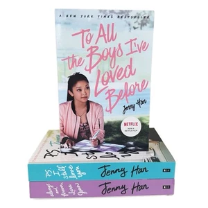 To All The Boys I've Loved Before - Book Set Trilogy. By Jenny Han Netflix. EC. - Picture 1 of 10
