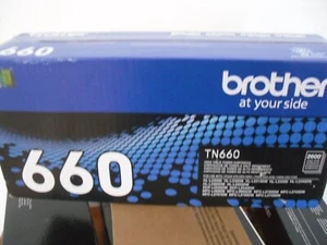 BROTHER TN660 KASETA Z TONEREM O WYSOKIEJ WYDAJNOŚCI NOWA ZAPIECZĘTOWANA SKRZYNKA - Zdjęcie 1 z 3