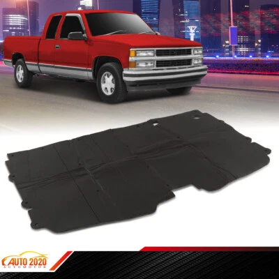 Fit For 88-98 Chevrolet C1500 C2500 C3500 Hood Insulation Pad 1/2" With Clips Foto 1 de 4