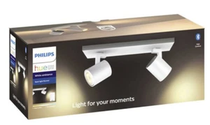 Philips Hue White Ambiance Foco LED - Runner Spot 2 Llamas, Blanco, GU10 - Imagen 1 de 1