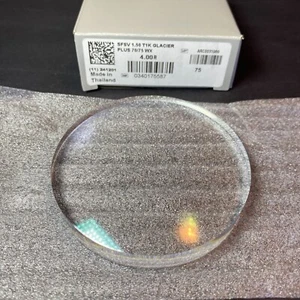 Shamir SFSV 1.50 T1K Glacier Plus 70/75 WX 4.00 R Semi Finished Lens - Picture 1 of 2