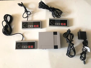 Nintendo NES Classic Edition Mini Authentic Console + 3 Controllers - Picture 1 of 3