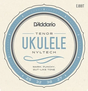 Cuerdas de ukelele tenor D'Addario EJ88T Nyltech - Imagen 1 de 15