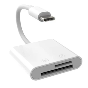 I56 USB C SD Tf Lecteur de Carte Câble Adaptateur 2 in1 Pour pour IPAD Pro Mac - Photo 1 sur 11