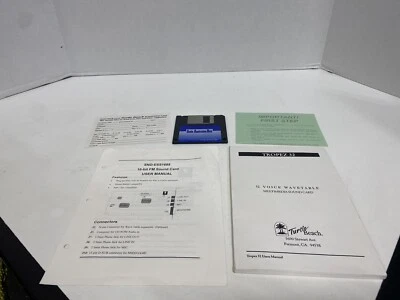 Turtle Beach Audio Application Disk 32 Wavetable Soundcard Disk - Image 1 of 4