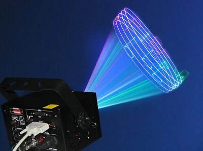 1000mW RGB ILDA Animation Cartoon Mini Laser for Disco DJ Club Event Stage Light - Image 1 of 4