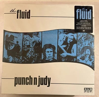 THE FLUID – PUNCH N JUDY - LIMITED LOSER ED COLORED  VINYL LP NEW - #A1 - Image 1 of 2