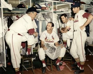 DW880 Stan Musial Cardinals - Al Hollingsworth 8x10 11x14 16x20 Colorized Photo - Picture 1 of 1