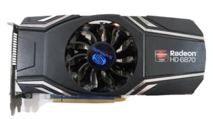 AMD Radeon HD Sapphire 6870 1G GDDR5 PCI-E DVI HDMI Dual Mini DP Graphic Card - Picture 1 of 11