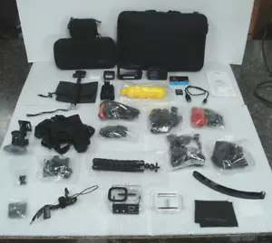 GOPRO HERO 10 BLACK 5.3K WATERPROOF TOUCH LCD ULTRA HD ACTION CAMERA BUNDLE - Picture 1 of 23