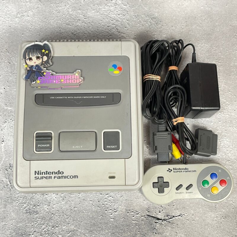 Online Shopping Nintendo Super Famicom Console SFC SNES Japanese Language Edition Working Tested