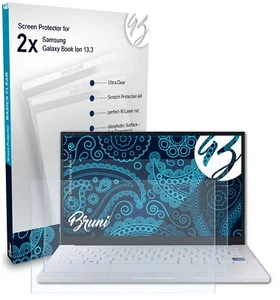Bruni 2x Schermfolie voor Samsung Galaxy Book Ion 13,3 Screen Protector - Afbeelding 1 van 4
