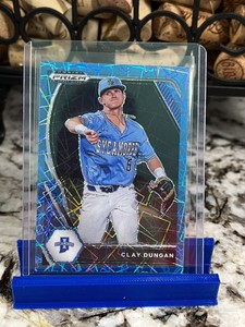 CLAY DUNGAN - 2021 Prizm Draft Picks Carolina Blue Velocity RC #PDP209