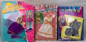 LOTTO YOUNG'N LOVELY 11 1/2" DELUXE DOLL FASHIONS, SHILLMAN SIGILLATO IN FABBRICA - Foto 1 di 11