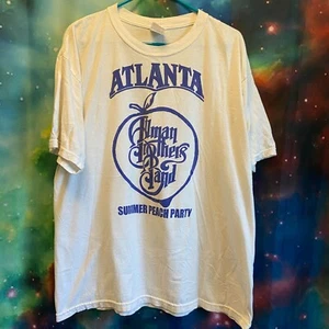 T-shirt Allman Brothers Band (Atlanta Summer Peach Party) primi anni 2000 - Foto 1 di 5