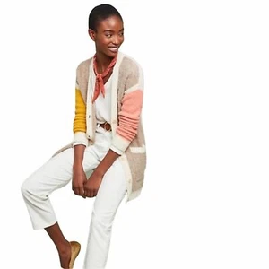 Anthropologie Moth Colwood Color Block Cardigan XS - Bild 1 von 7