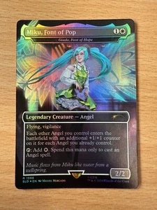 Miku, Font of Pop Giada Font Hope FOIL (SECRET LAIR) - Magic the Gathering - Picture 1 of 2