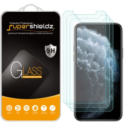 3X Supershieldz Tempered Glass Screen Protector for Apple iPhone 11 Pro (5.8") - Image 1 of 4