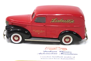 1941 CHEVROLET SEDAN DELIVERY LaBATT'S BEER Durham 1/43 White Metal MIB tr1 - Picture 1 of 15