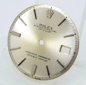 Rolex Original Zifferblatt für Datejust Ref.1601, Werk 1570, 28mm Durchmesser - Picture 1 of 3
