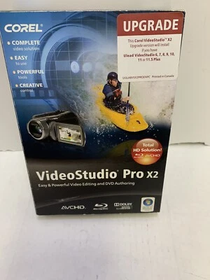 Corel Video Studio Pro X2 Software & Manual New Open Box - Image 1 of 2