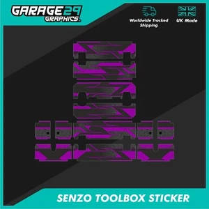 Senzo Toolbox - Sticker Kit 1 - PURPLE - Picture 1 of 1