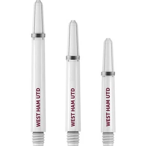 West Ham Dart Schäfte Shafts wählbar aus 3 Längen offiziell lizenziert Fußball - Bild 1 von 4