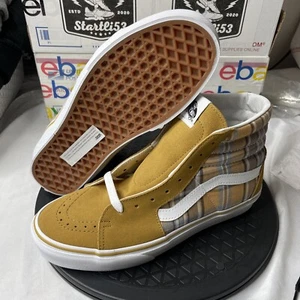 SCARPE VANS SK8-HI VN000BW7BYA Plaid Wood Thrush nuove alte taglia 8 uomo 9,5 donna - Foto 1 di 13