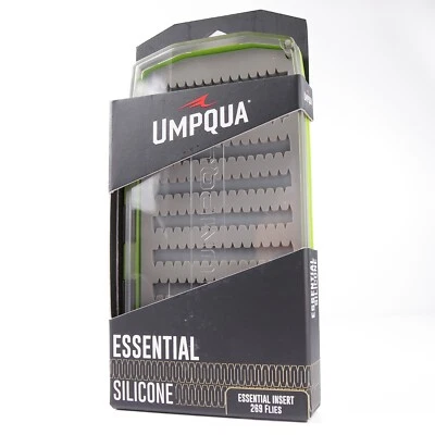 Umpqua Essential Silicone Large Fly Box - Hot Green - Free Shipping  - Image 1 of 4